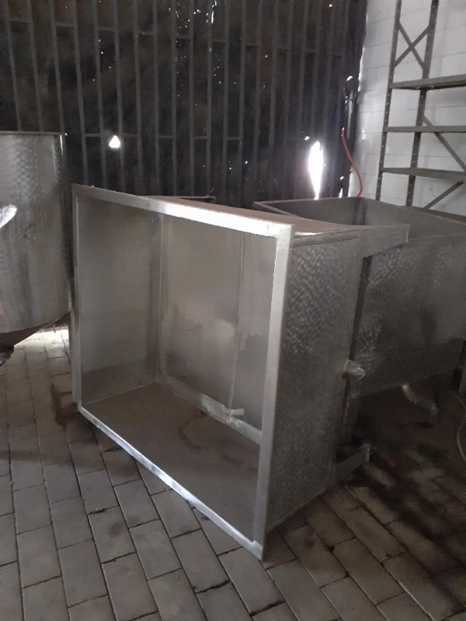 Tanque Inoxidável Retangular