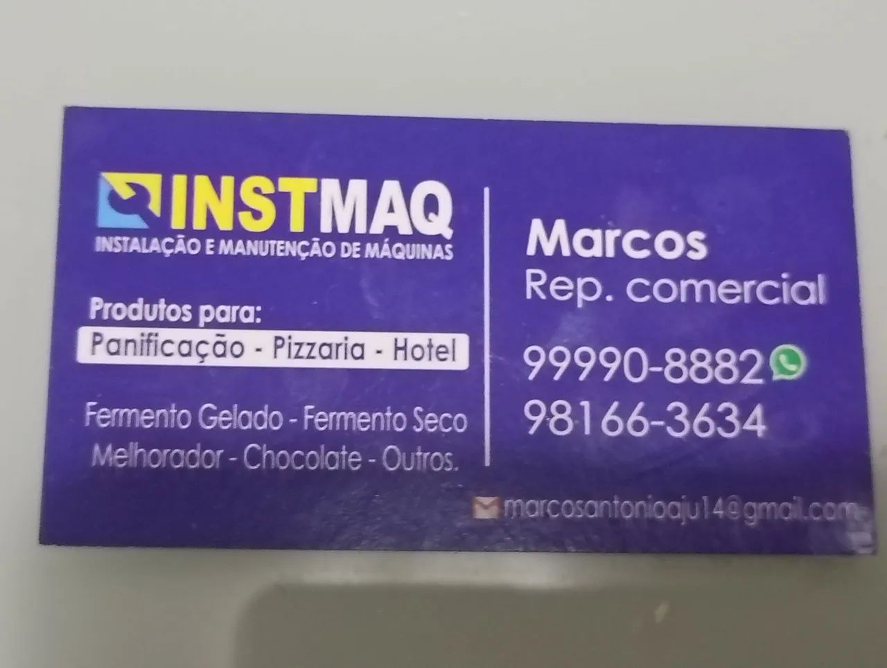 Manutenção em equipamentos de padaria
