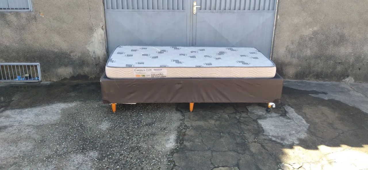 Base de cana Box  e colchão  - Foto 4