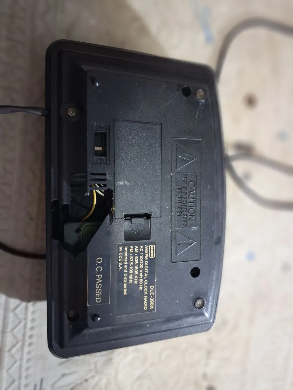 Rádio gravador antigo da sony sports modelo cfs-905 - Equipamentos
