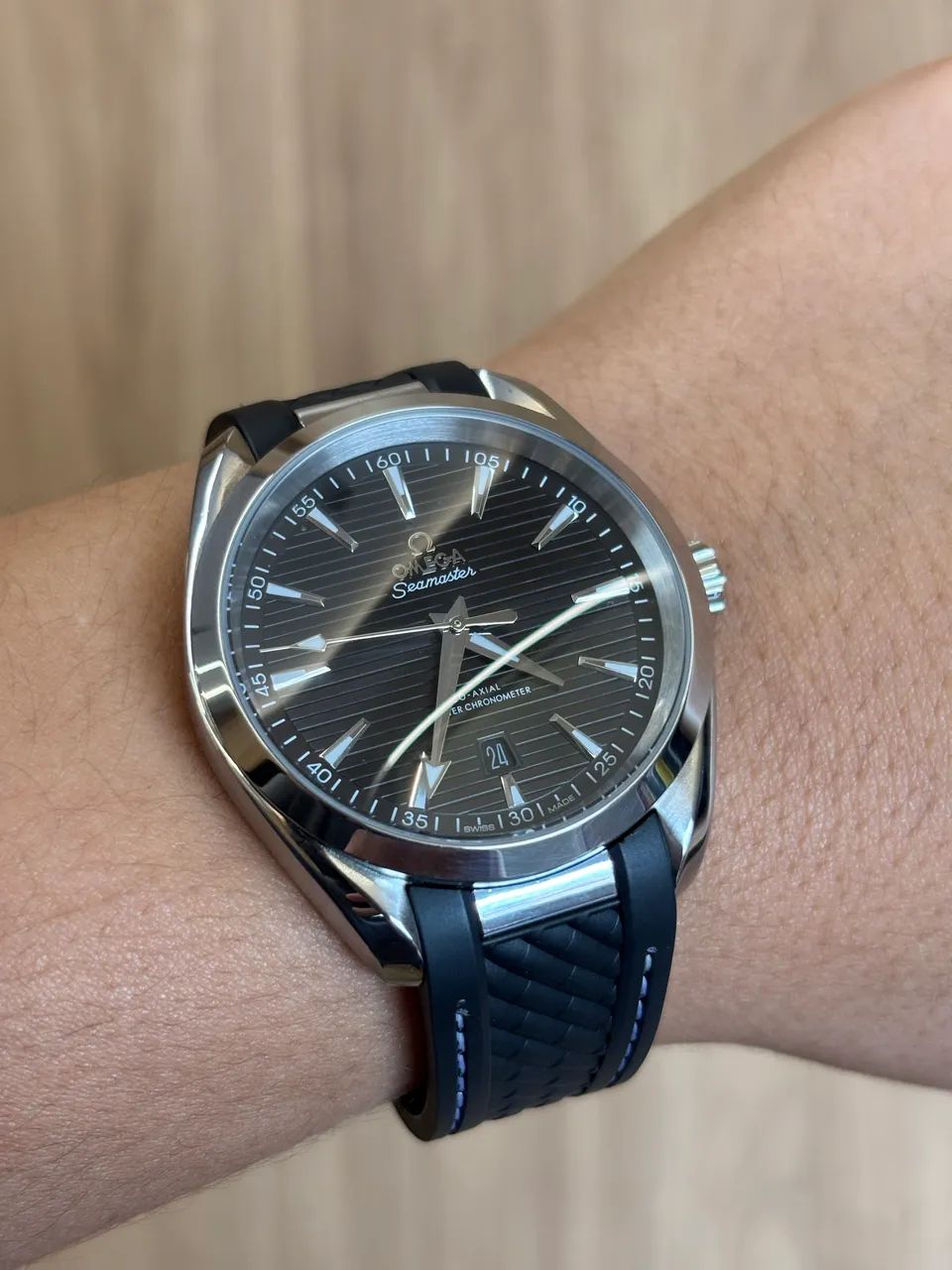 OMEGA SEAMASTER AQUA TERRA CO-AXIAL MASTER CHRONOMETER CLONE GRADE A + - Foto 4