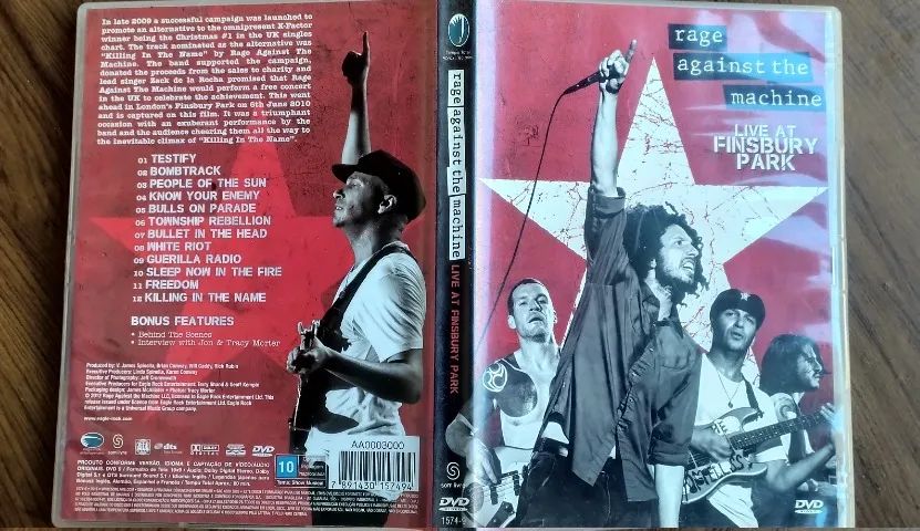 DVD Rage Against the Machine - Live at Finsbury Park - CDs, DVDs
