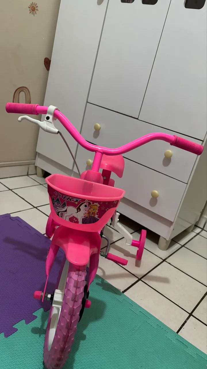 Bicicleta infantil aro 12 - Foto 5