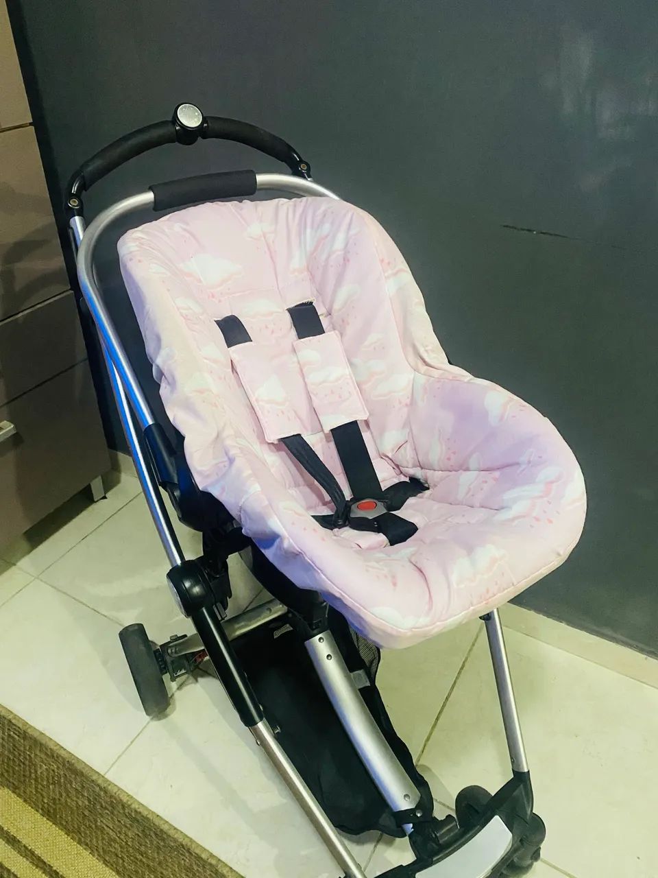 Carrinho de bebê Kiddo + bebê conforto - Foto 2