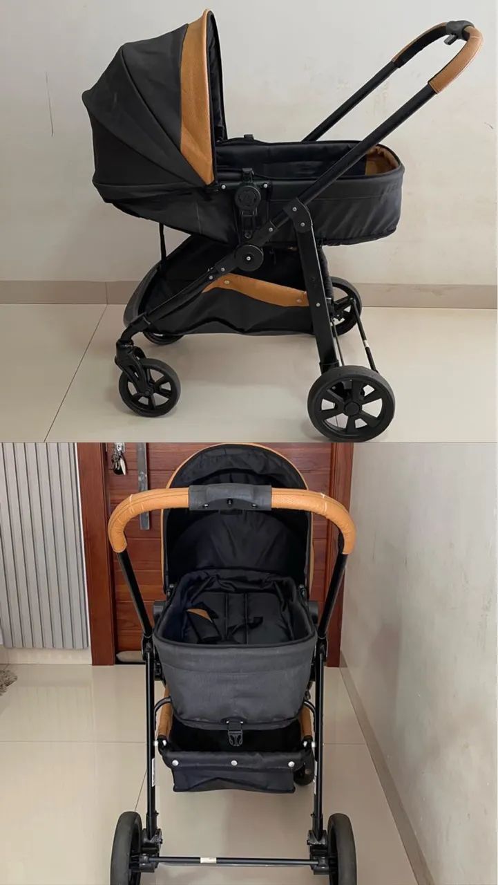     Kit Completo para Bebê - Berço, Carrinho e Bebê Conforto. - Foto 3