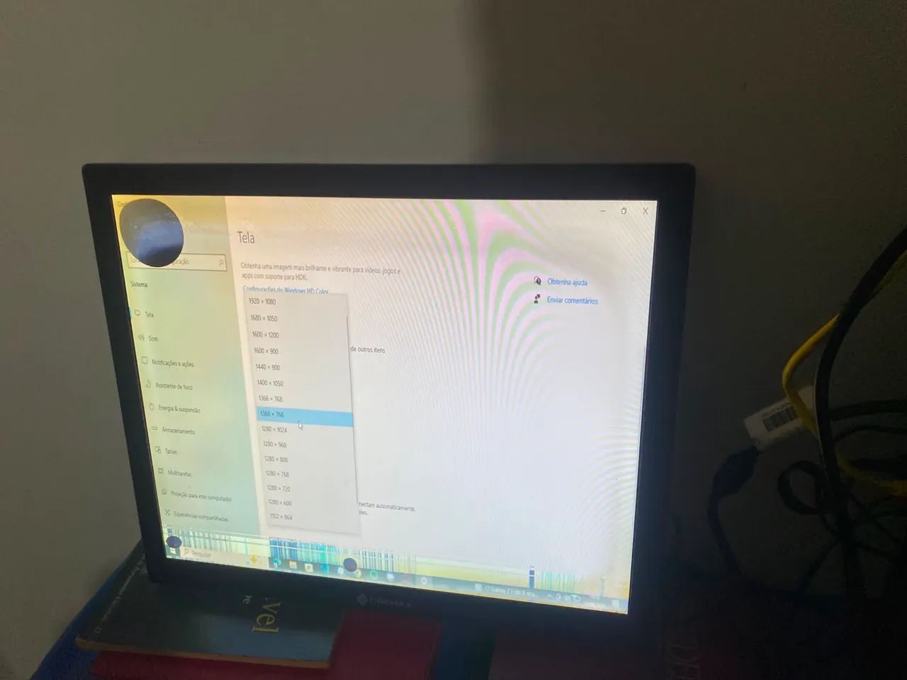 Monitor 17 VGA HDMI funcionando