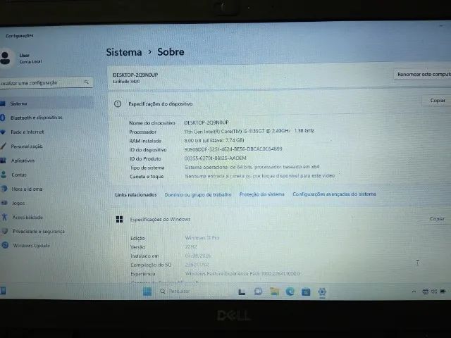 Notebook Dell Latitude 3420 i5 8gb 256 ssd - Foto 3