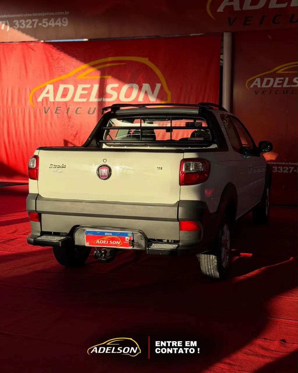 Fiat Strada Working Hard 1.4 Fire Flex 8V CD 2017 - Foto 4
