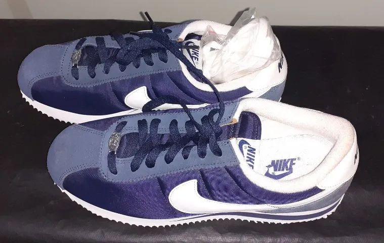 TENIS NIKE SEM USO AZUL 40 BR - Foto 3