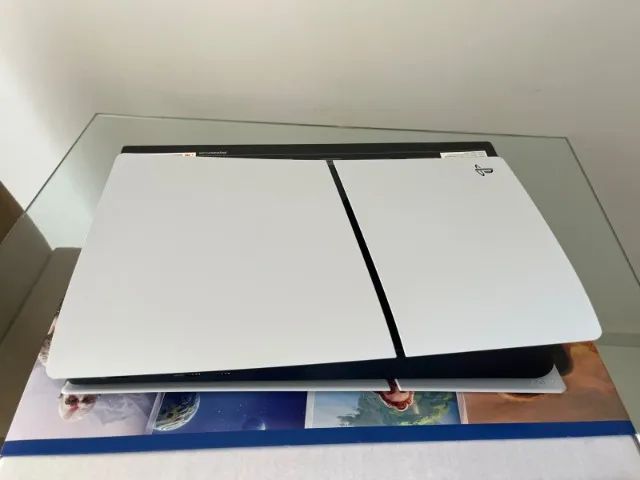 Playstation 5 Slim Edição Digital 825GB Branco - Foto 4