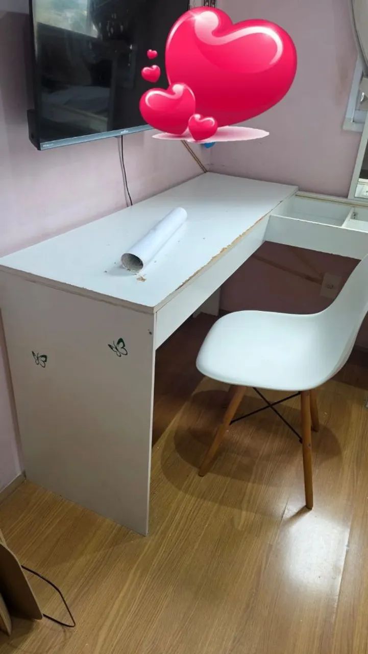 Vendo penteadeira e cadeira - Foto 2