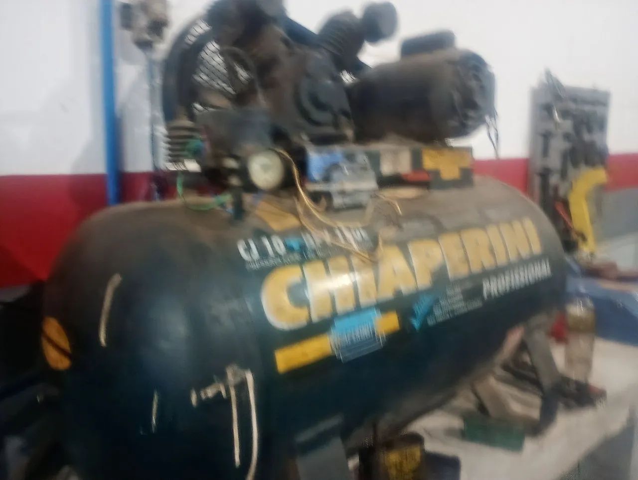 Compressor ar comprimido chaperini 100 litros - Foto 2