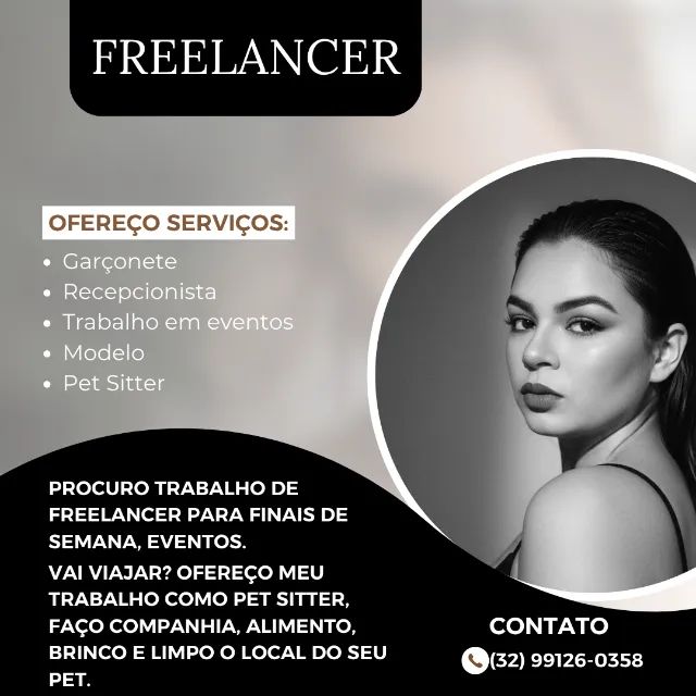 Ofereço serviços de freelancer