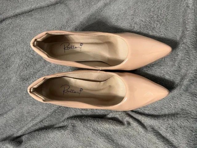 Scarpin bege nude - Foto 4