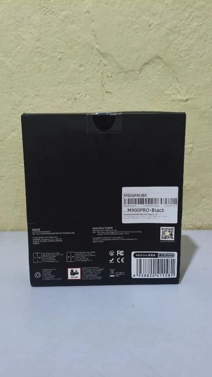 Mouse M900 Pro Delux - Black - Foto 2