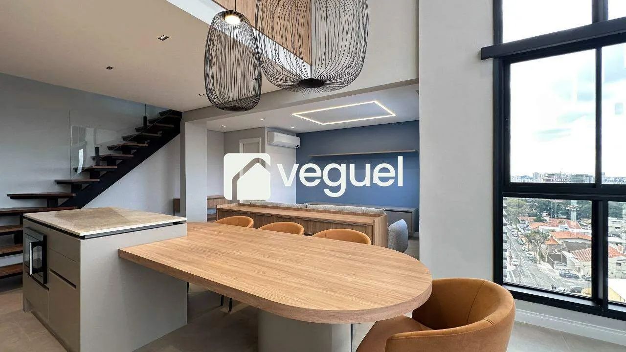 Duplex mobiliado com 78m² para alugar sendo 1 suíte no bairro Nova Campinas - Campinas - Foto 3