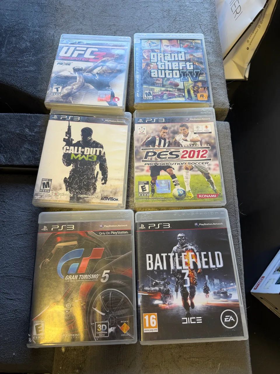 PlayStation 3 + 6 jogos - Consoles de Vídeo Game - Mercês
