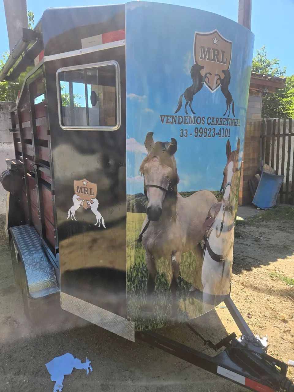 Trolete para dois cavalos - Foto 5