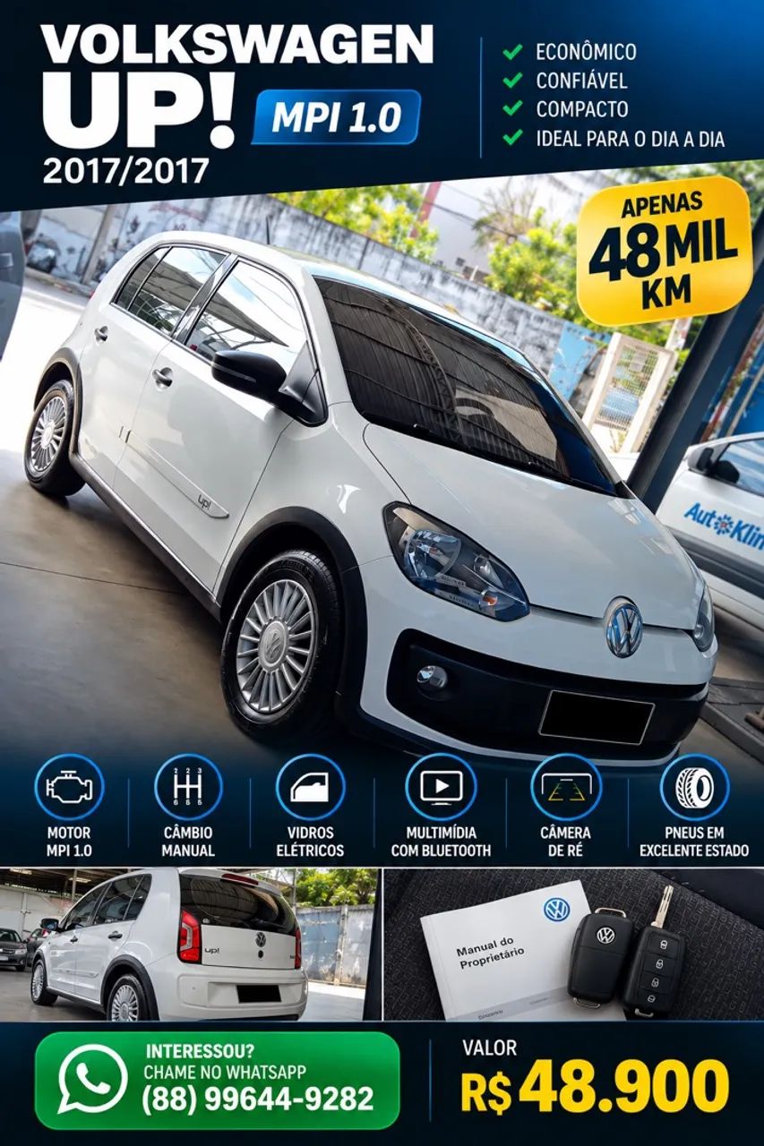 Volkswagen Up! up! track 1.0 Total Flex 12V 5p 2017