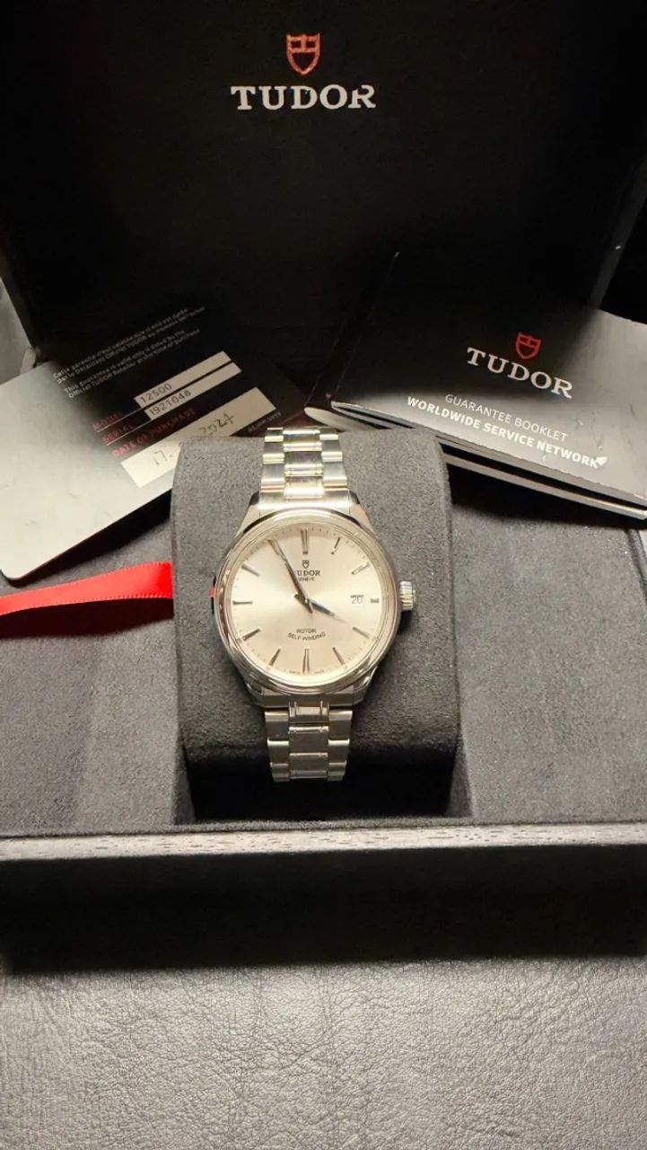 Relógio Tudor Style 38 mm Automático - Ref. M12500-0001