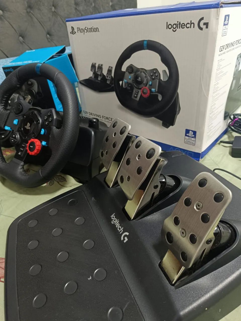 Volante logitech g29 + cambio completo  - Foto 2