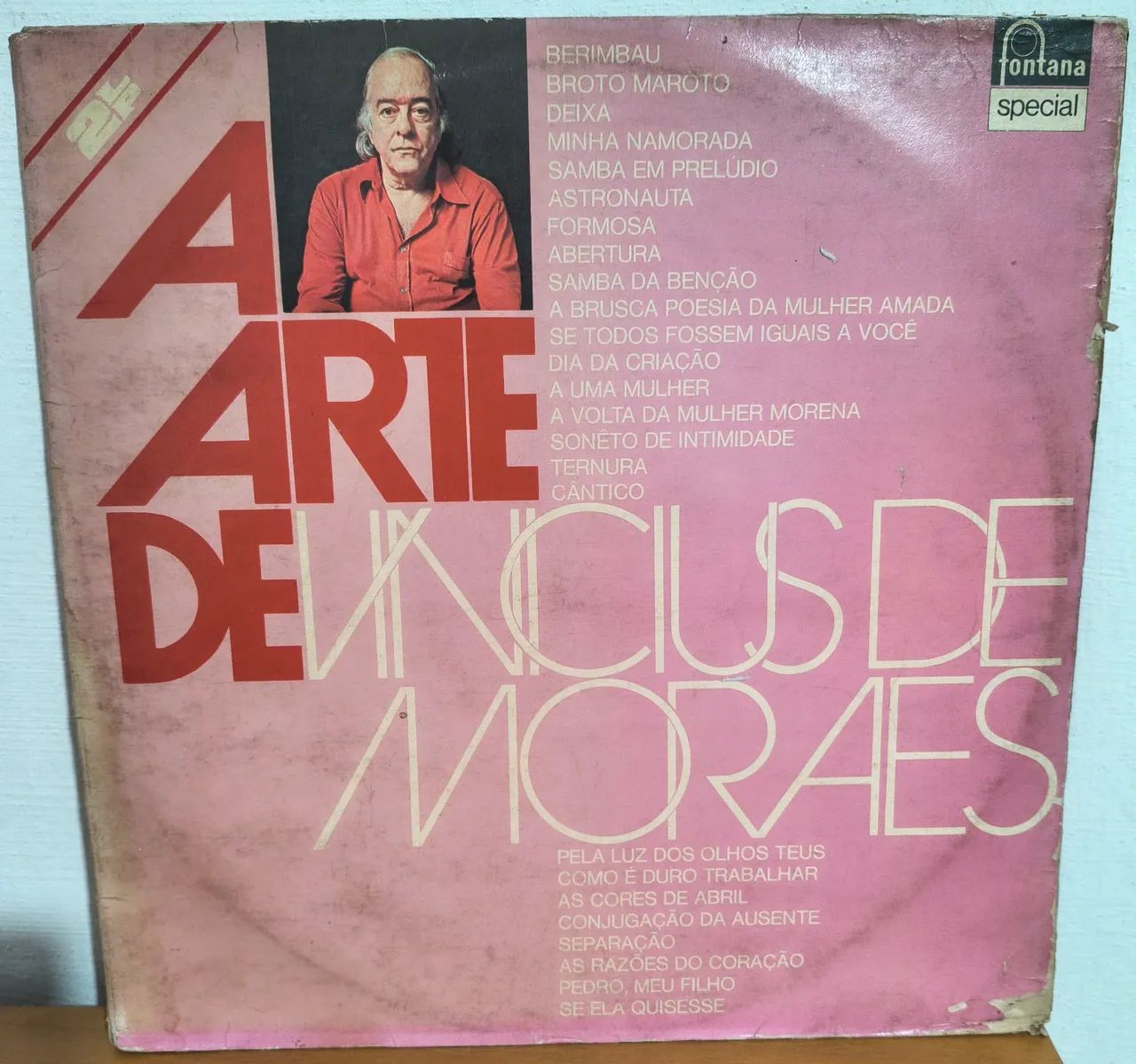 Disco de vinil LP Vinícius de Moraes