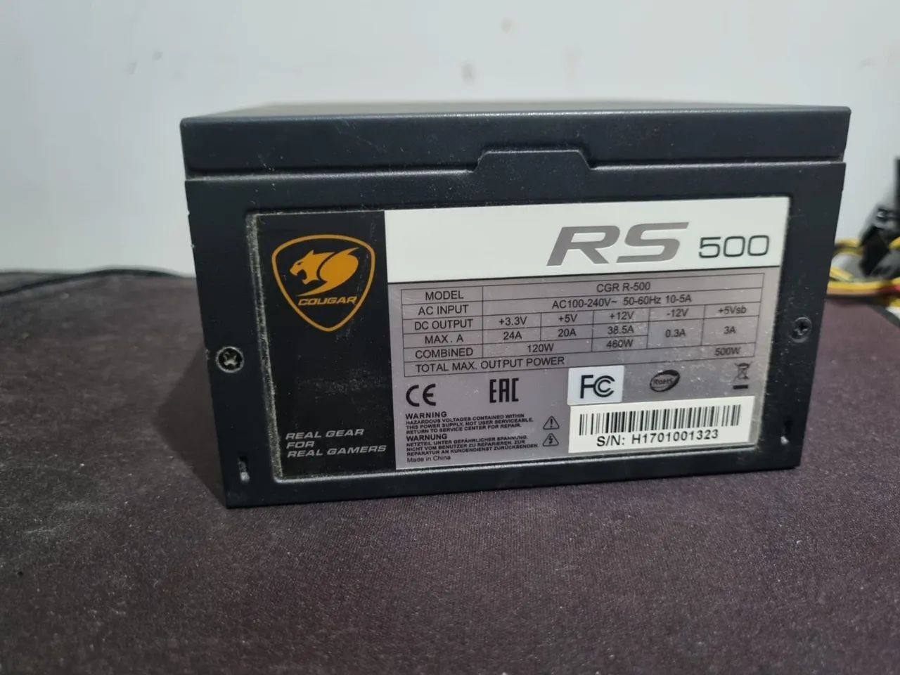 MEMÓRIA RAM E FONTE PC