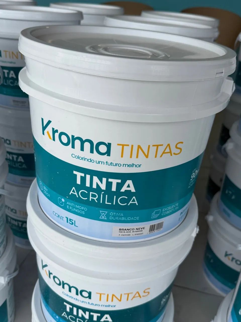 TINTAS PARA OBRA - MASSA CORRIDA R$39 | LATEX R$75 | TEXTURA | SELADOR - Foto 4