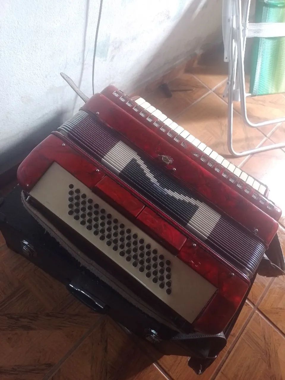 Acordeon 80 Baixos Microfonada - Foto 3