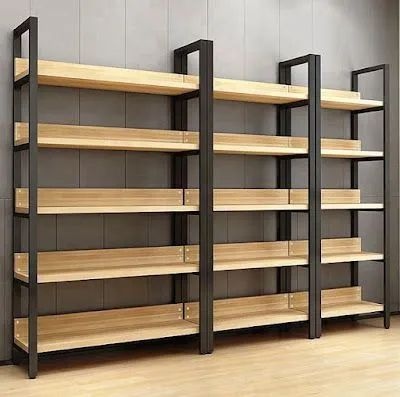 Prateleira para comércio metal é madeirite