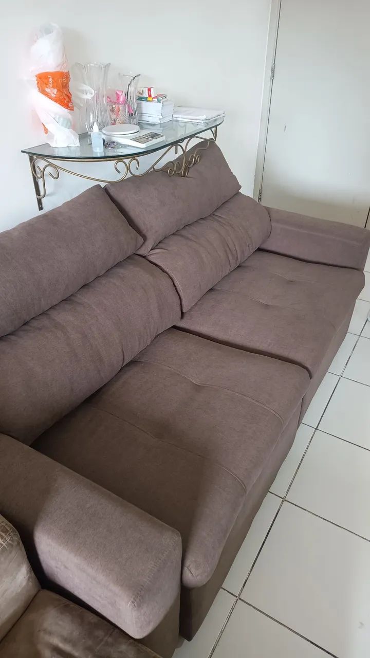 Sofá retrátil e reclinável  - Foto 4
