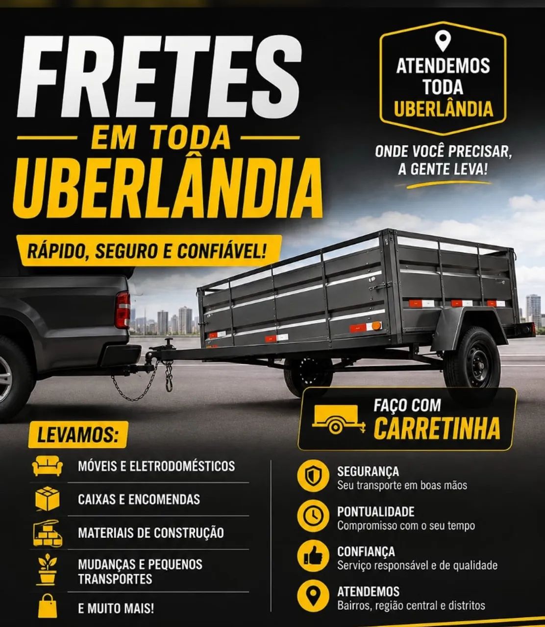 Fretes pequenos 
