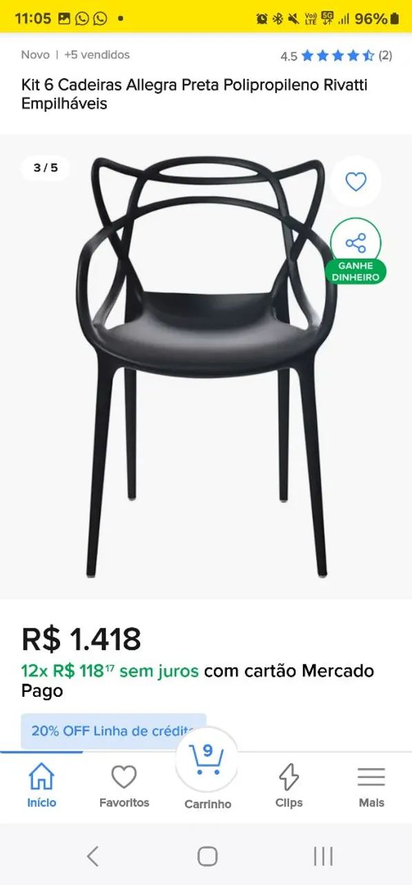 CADEIRAS ALLEGRO - Foto 4