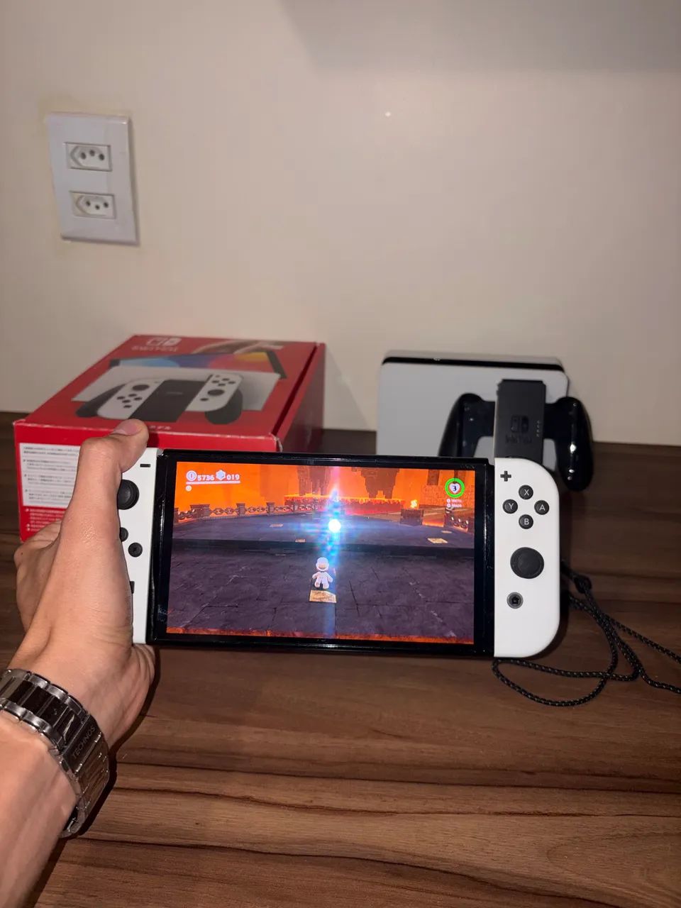NINTENDO SWITCH OLED 128GB - Foto 5