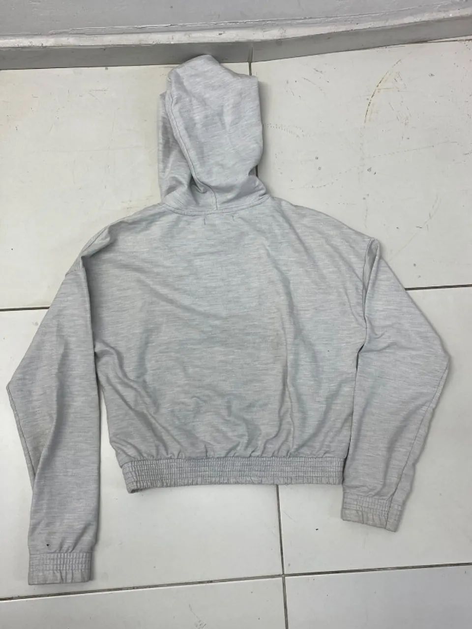  MOLETOM CINZA BLUESTEEL TAM P - Foto 4
