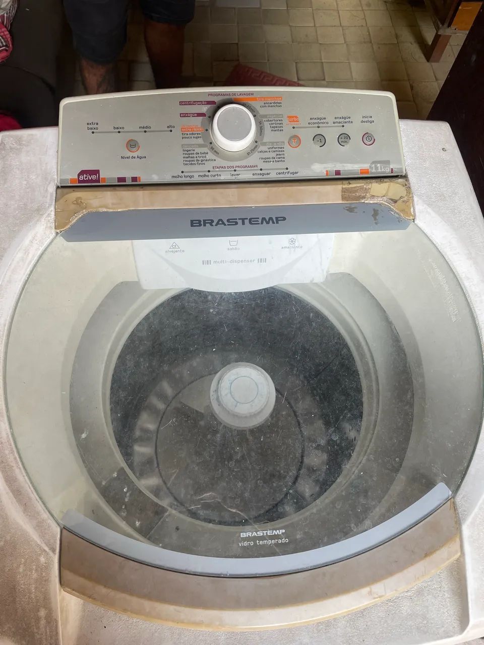 VENDO MÁQUINA DE LAVAR FUNCIONANDO PERFEITAMENTE BEM  - Foto 3