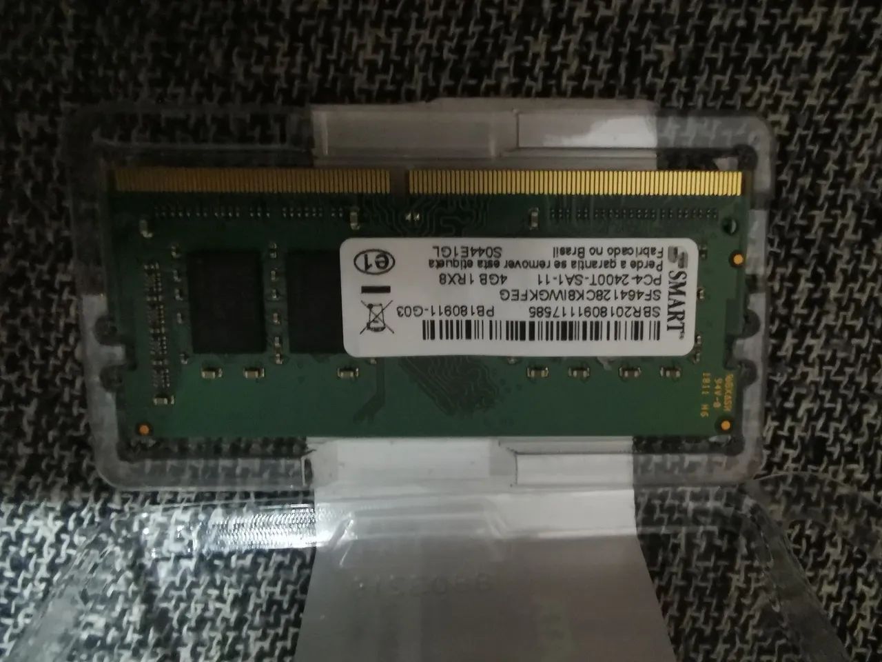 Memória ram 4gb sodimm 