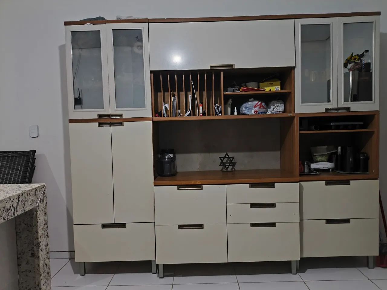 Armário de cozinha modulado 