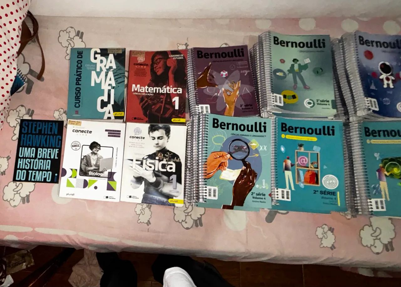 CONJUNTO LIVROS DE FISICA CONECTE - BOX COMPLETO - Foto 2