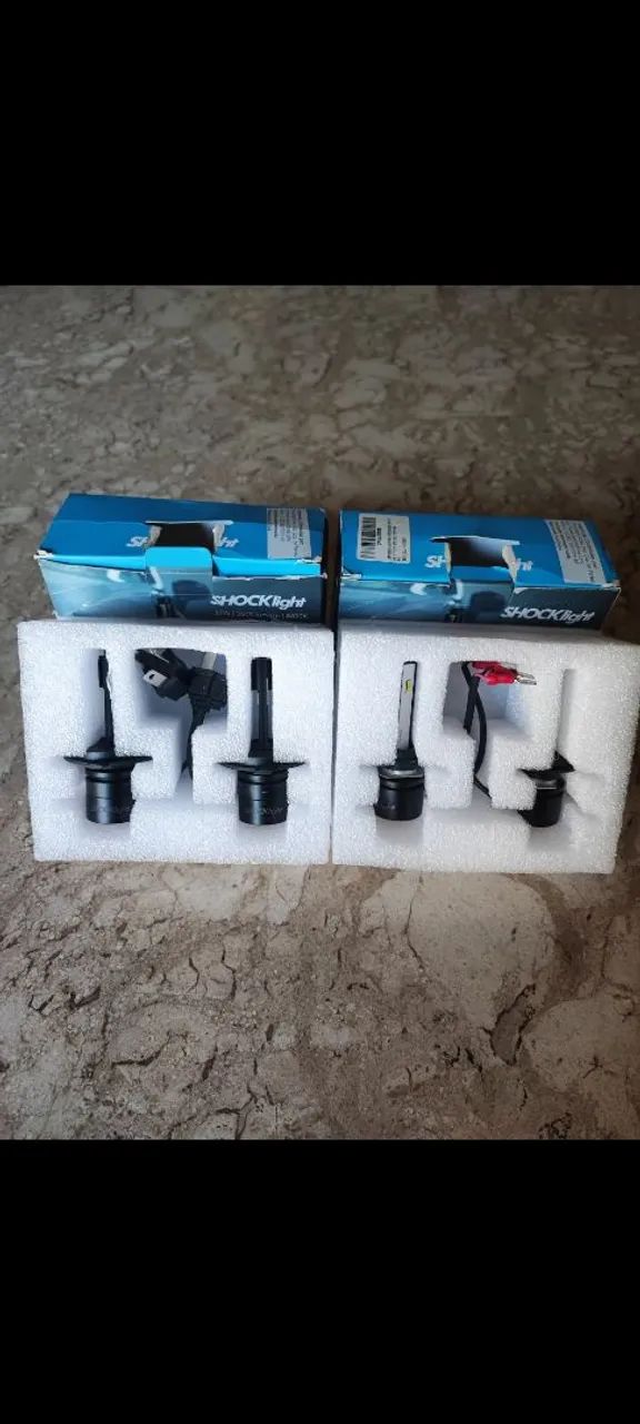 Vende-se lâmpadas Shokliht led H4 h1 6000k 