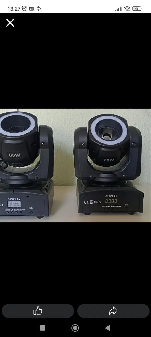 Mini moving Beam 60w - Par