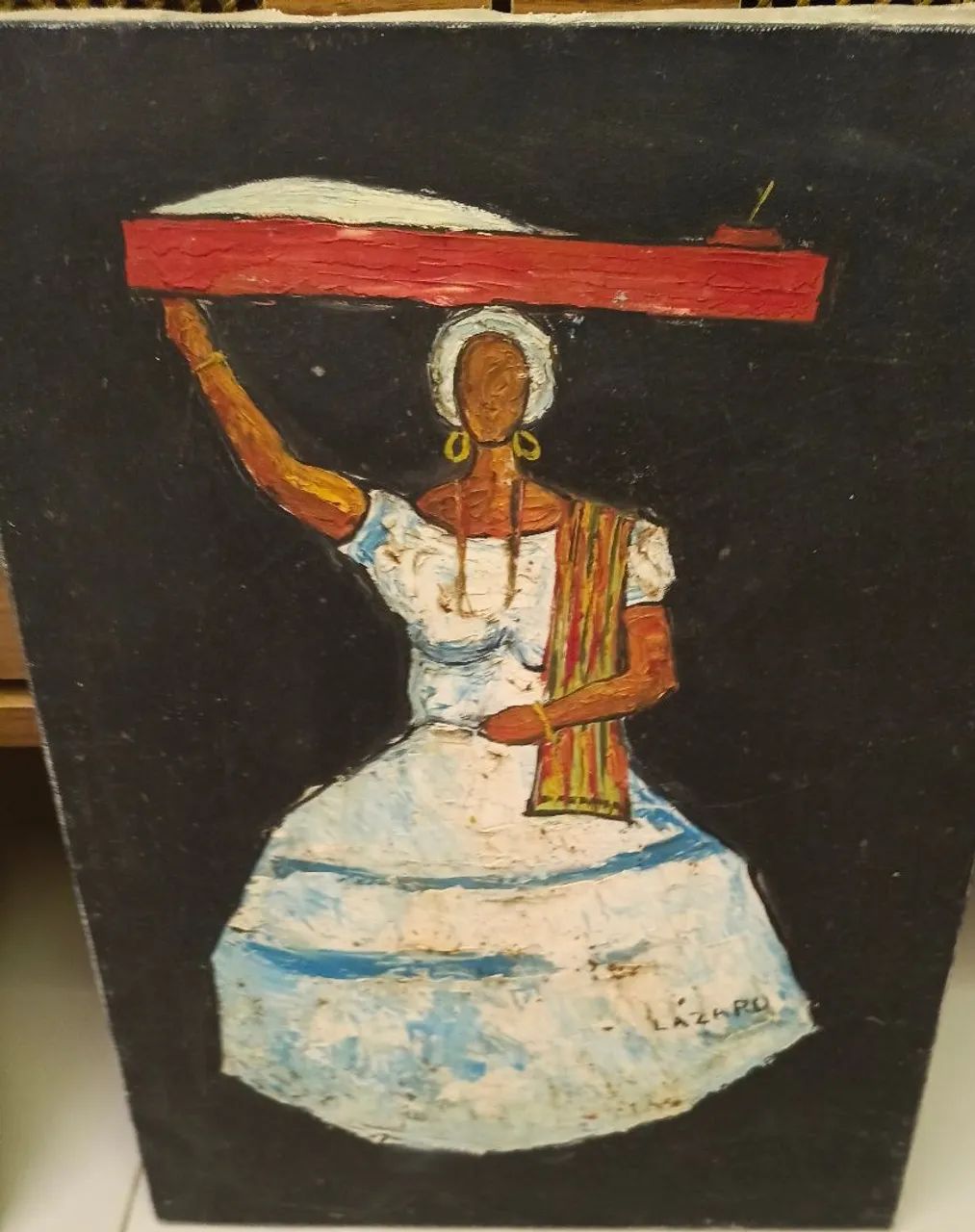 Quadros óleo Pintor Baiano Antônio Lázaro  - Foto 2