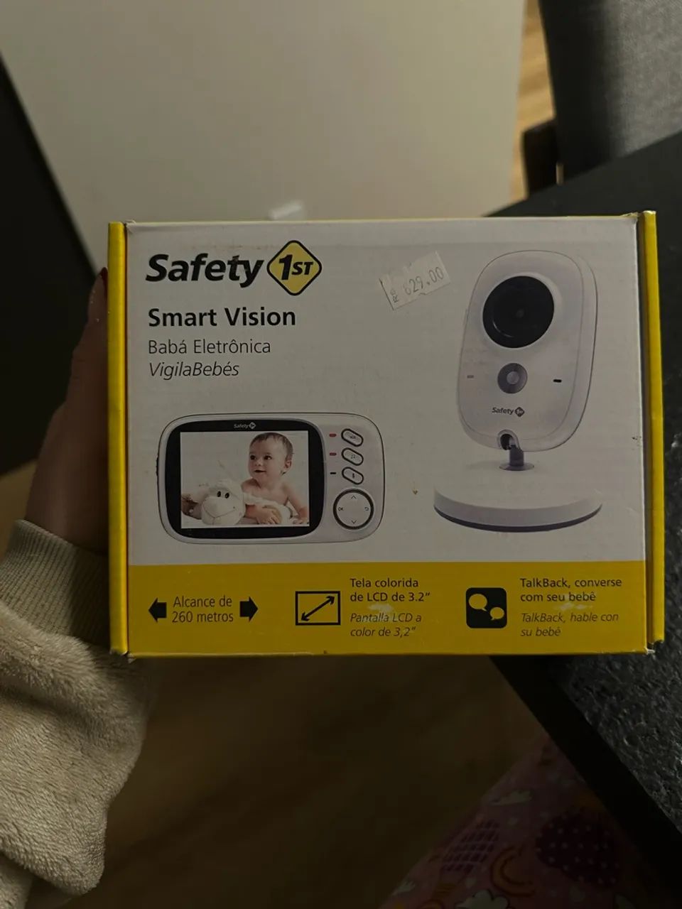 Babá Eletrônica Safety 1st Smart Vision - Completa