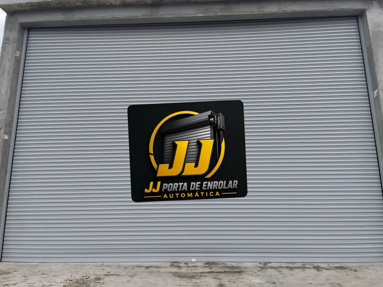 Porta de enrolar automática 