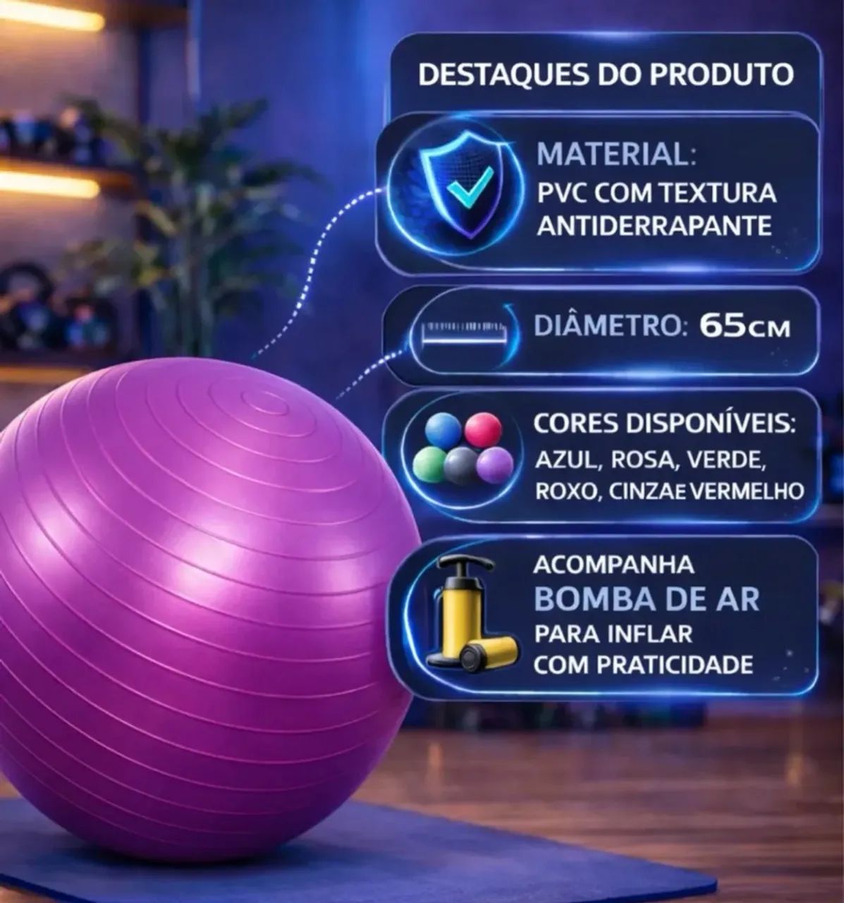 Bola de pilates  - Foto 4