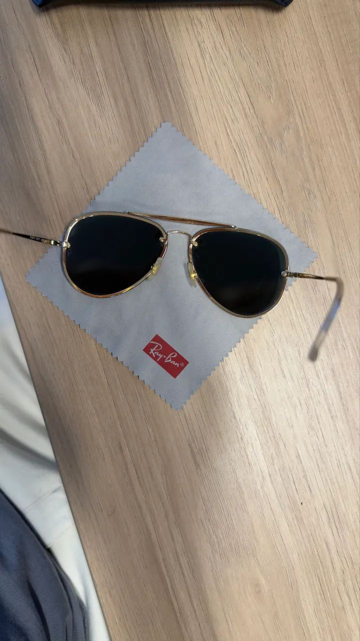 Óculos Ray-Ban Aviador Original - Foto 3
