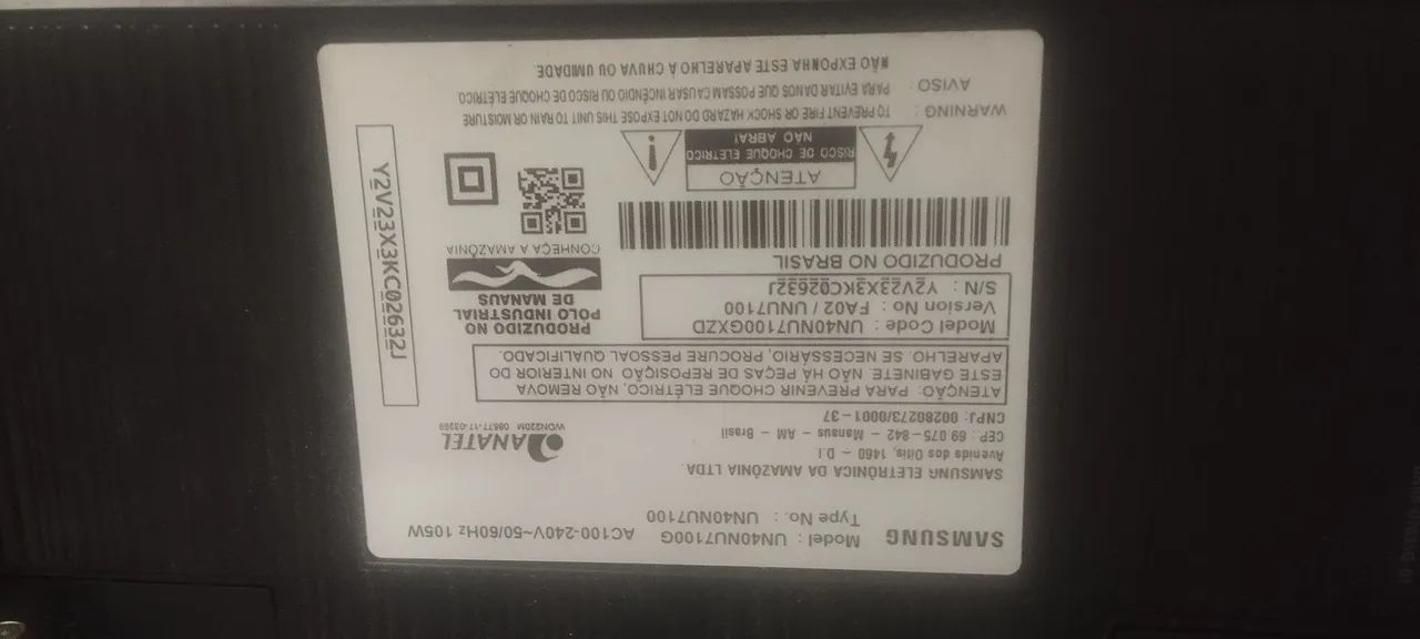 TV Samsung 40" UN40NU7100 - Foto 4