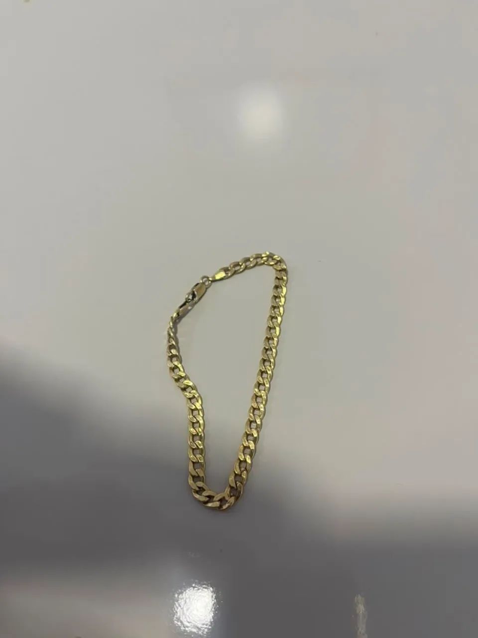 VENDO PULSEIRA DE OURO 18K USADA - Foto 2