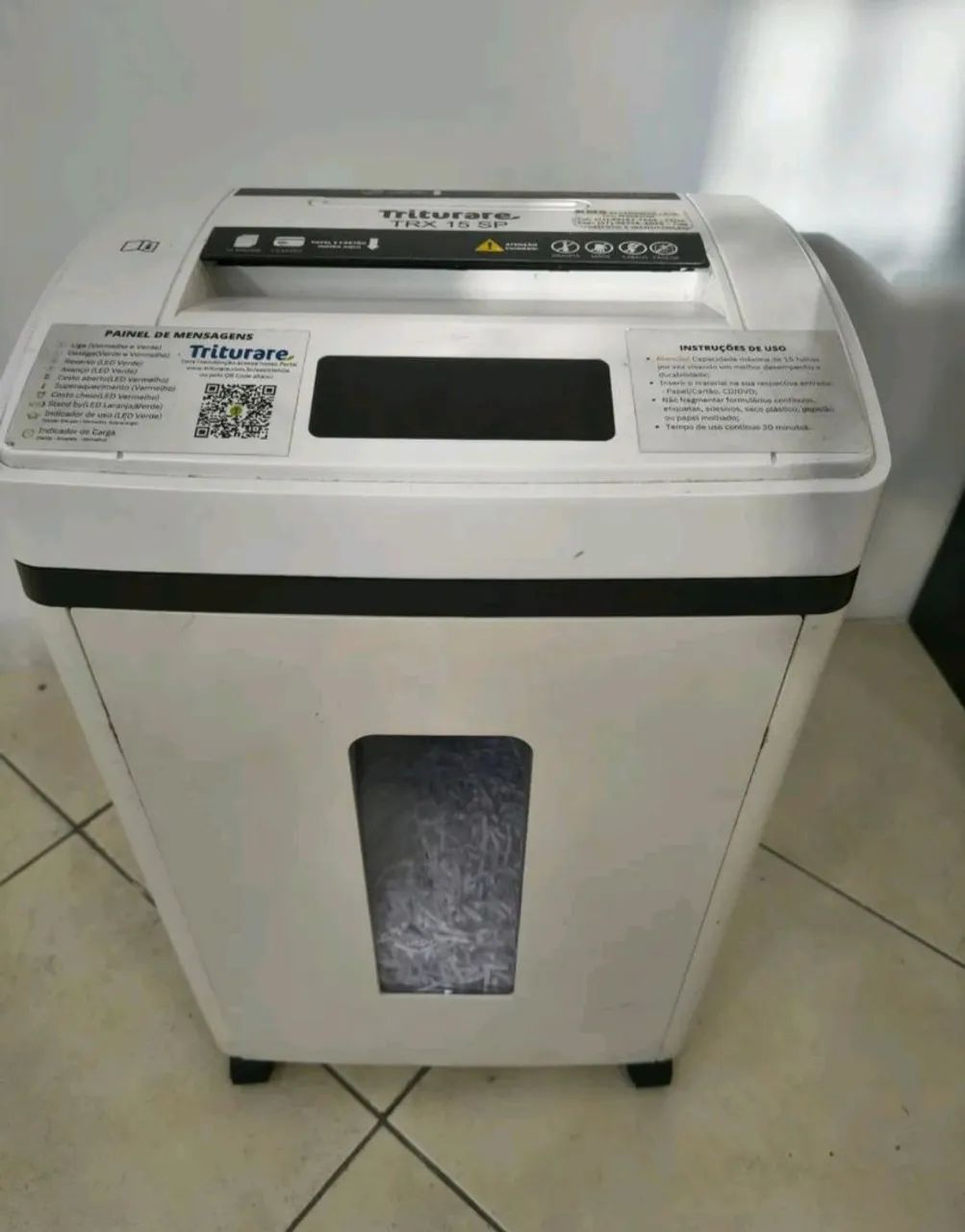 Triturador de papel Triturare Profissional 
