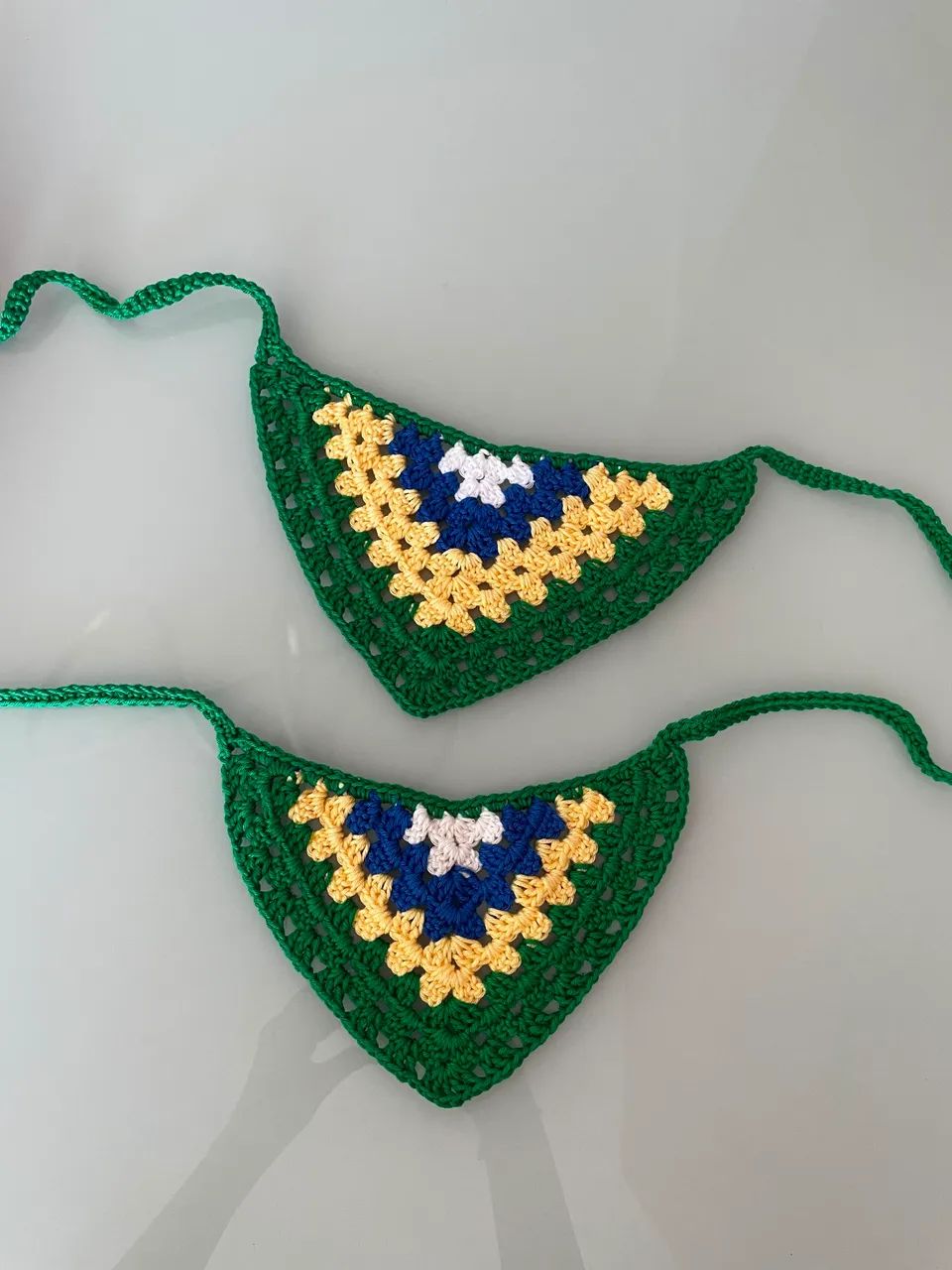 Bandana Pet Crochê  - Foto 3